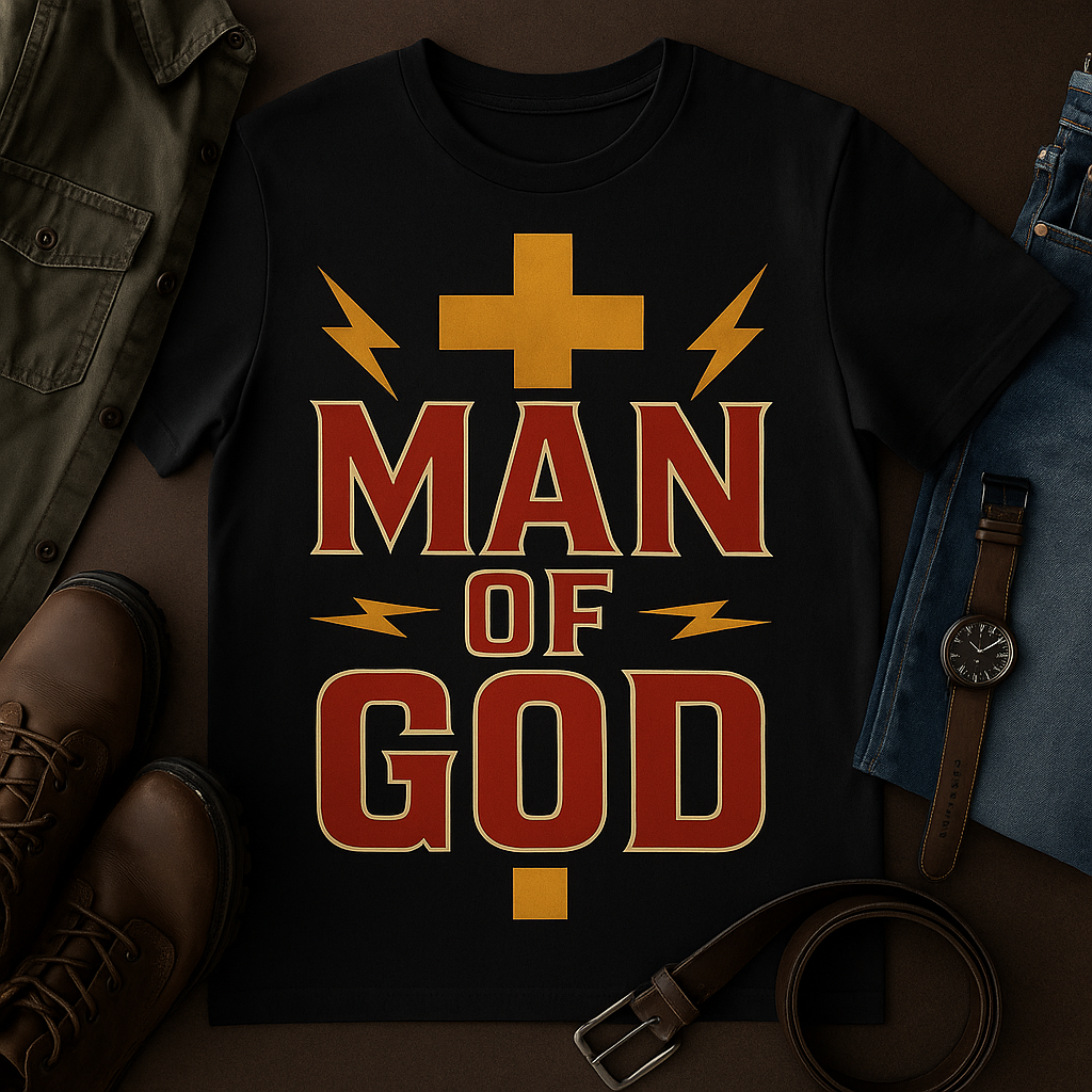 Man of God – Bold Faith Tee