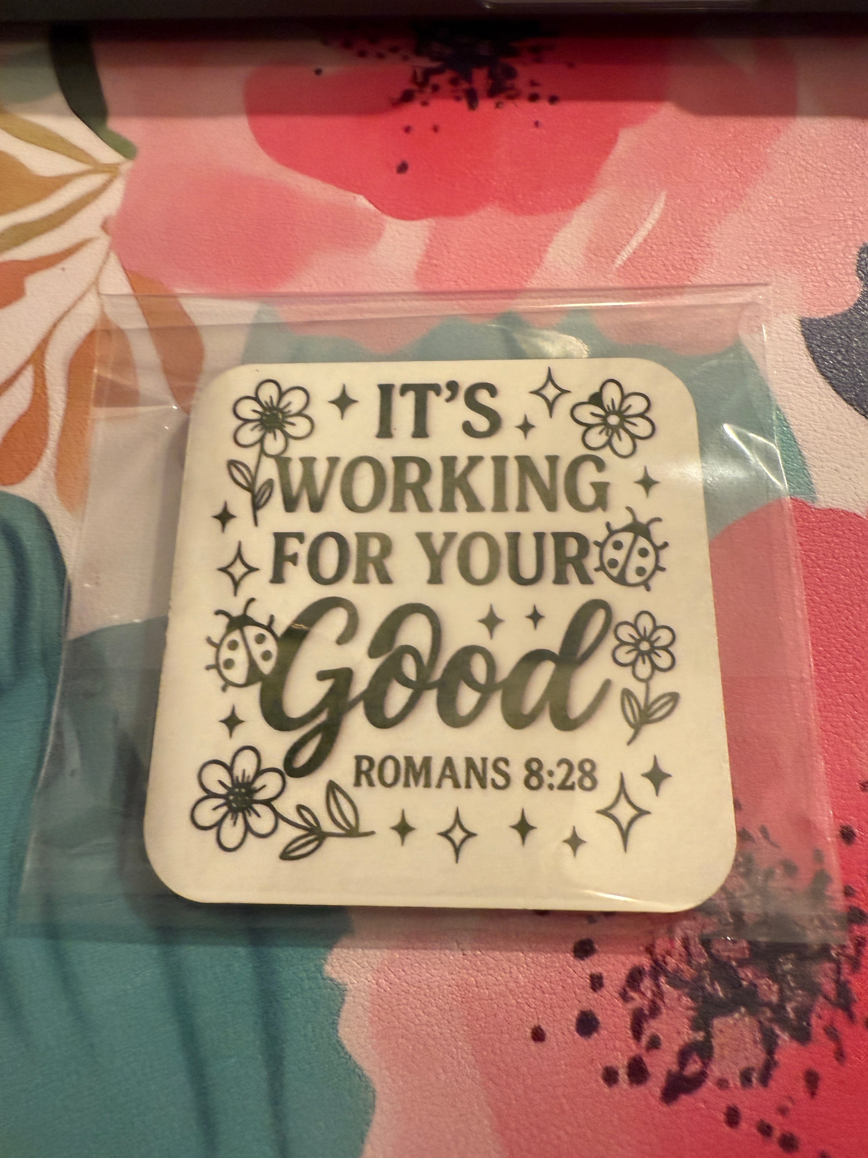 3 x 3 Faith Inspired Magnets