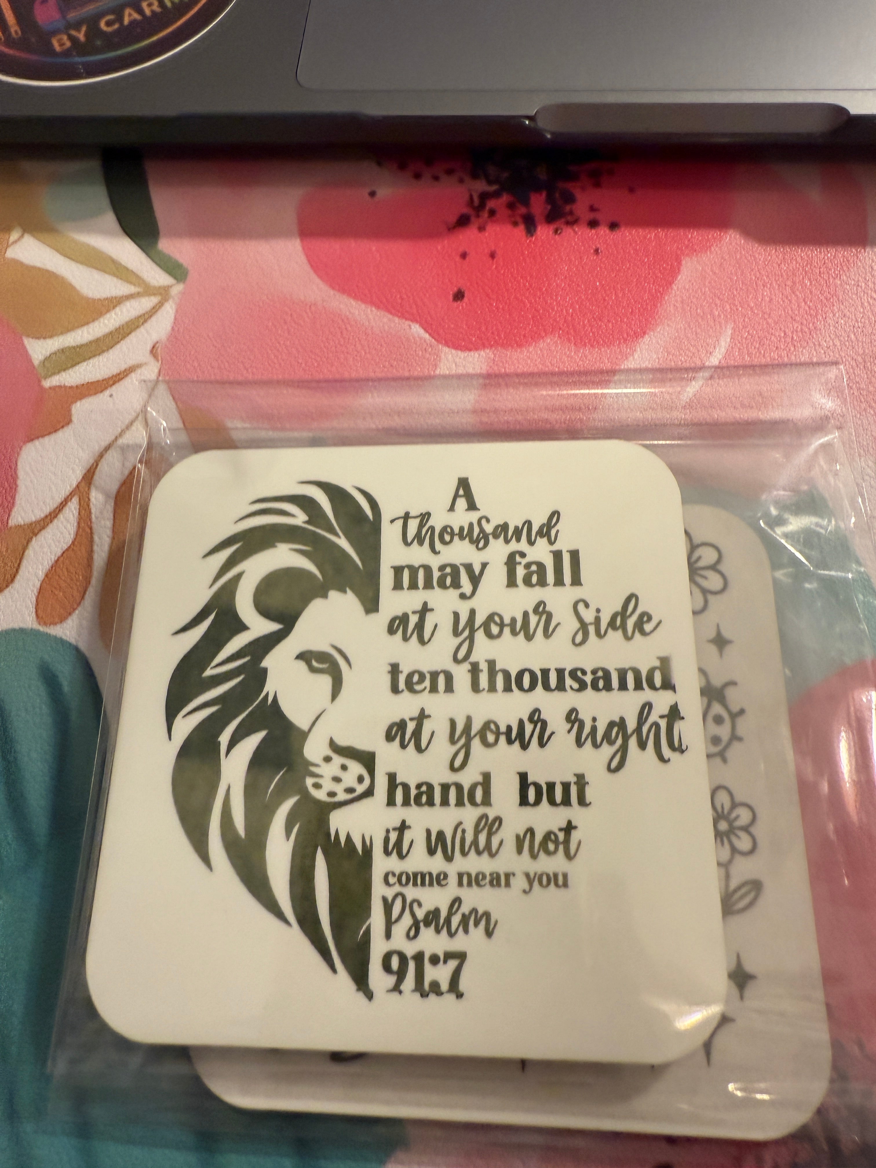 3 x 3 Faith Inspired Magnets