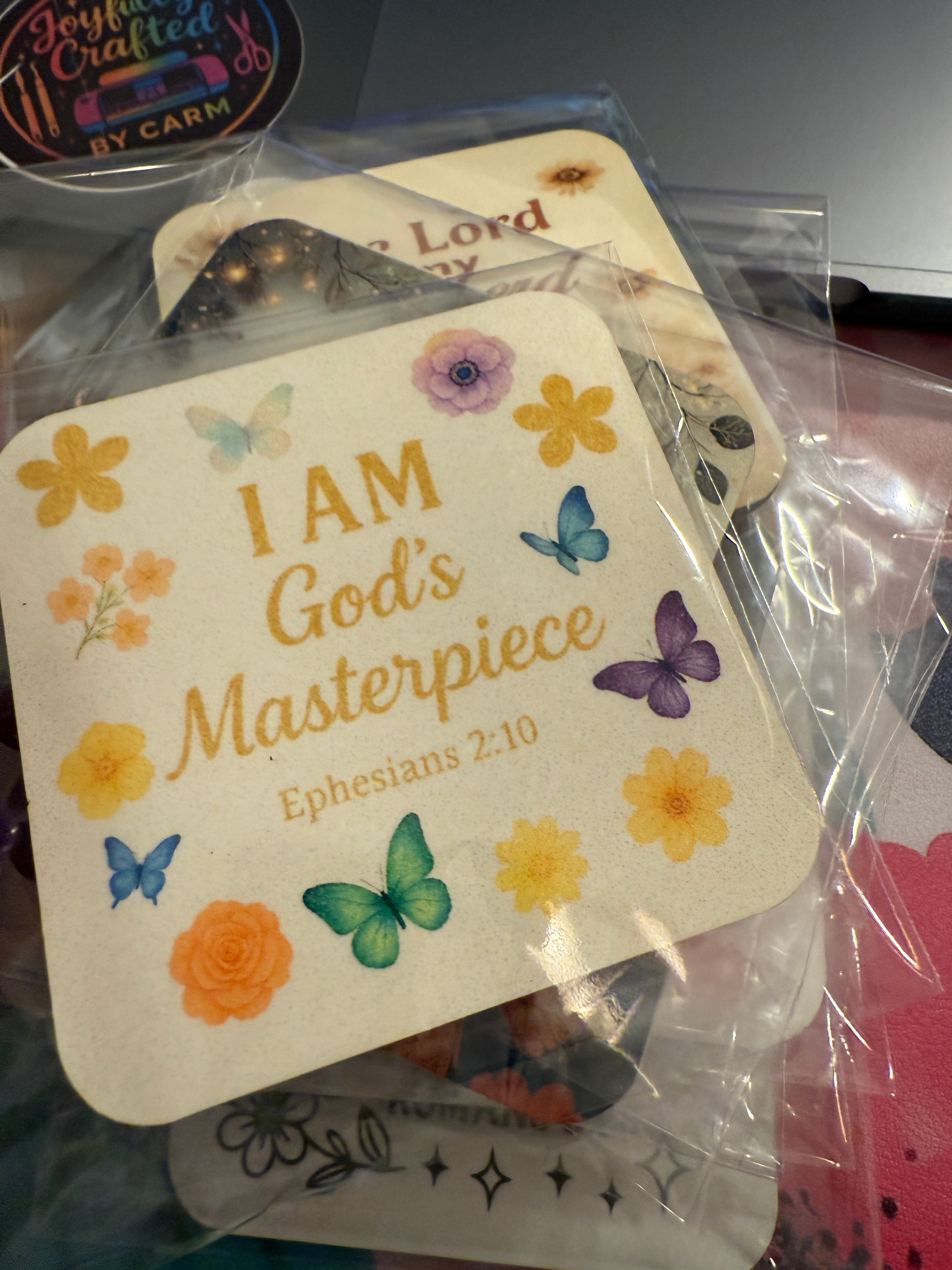 3 x 3 Faith Inspired Magnets