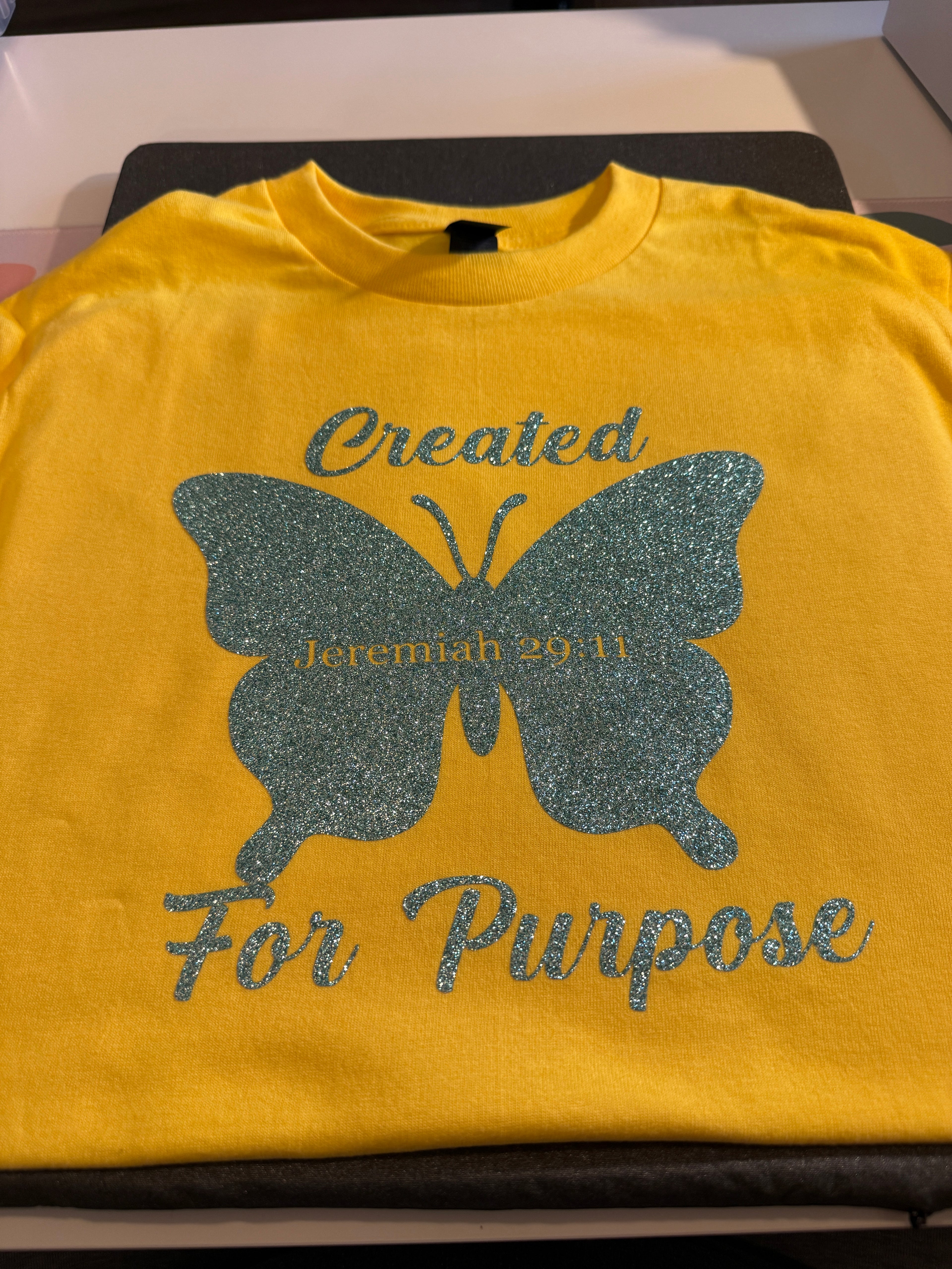 Jeremiah 29:11Glitter Tee