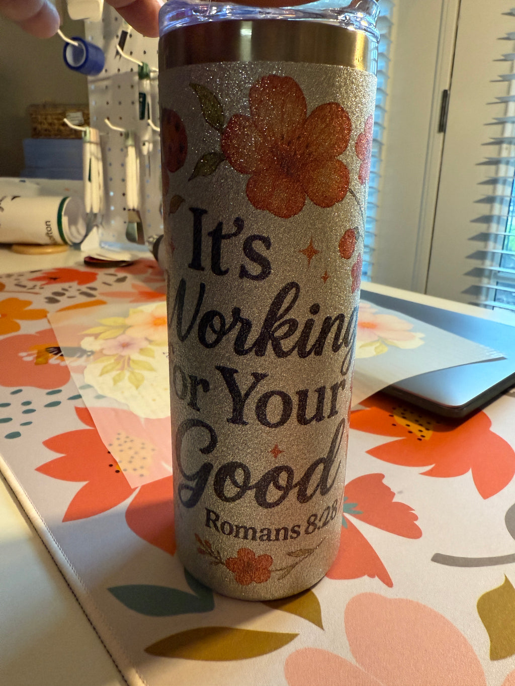 20 Ounce Faith-Inspired Tumbler