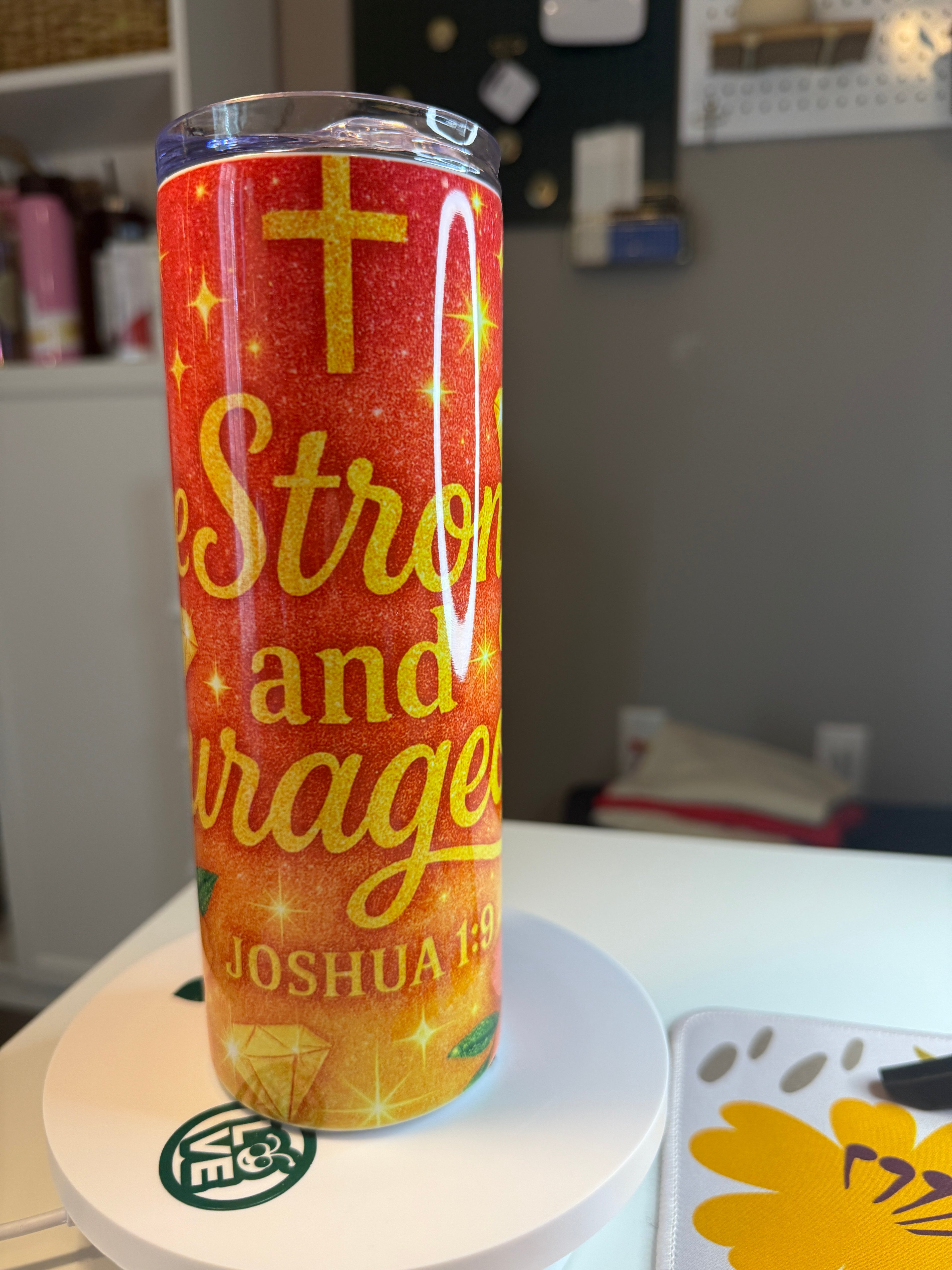20 Ounce Faith-Inspired Tumbler