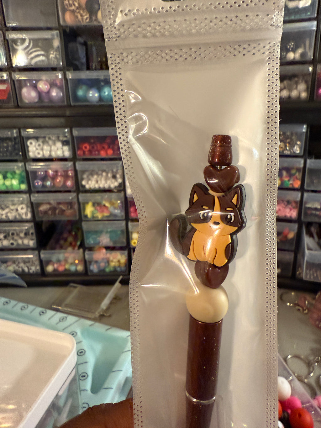 Beaded Pens for the Cat Lovers