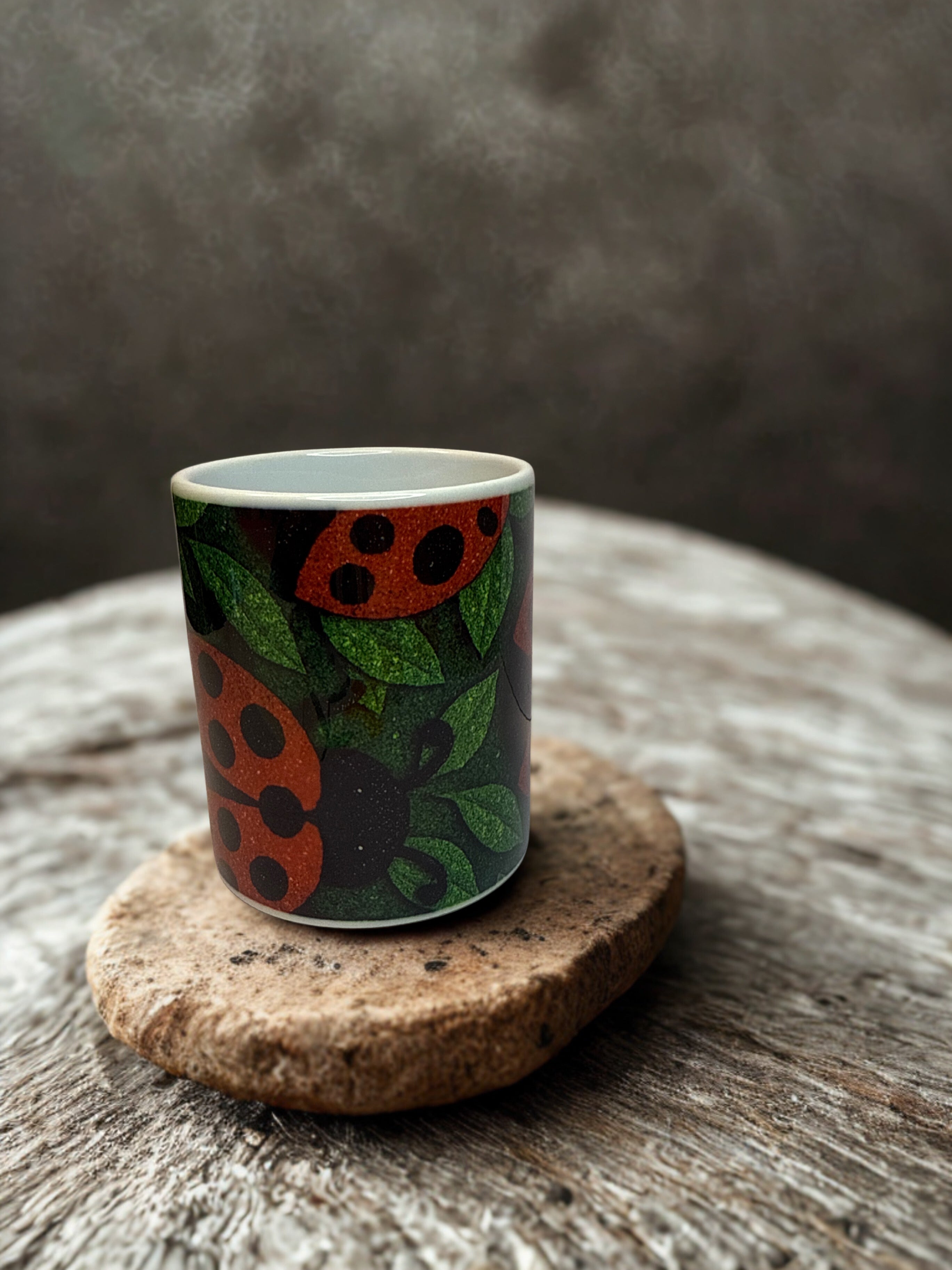Ladybug Garden Mug – 11oz/15oz